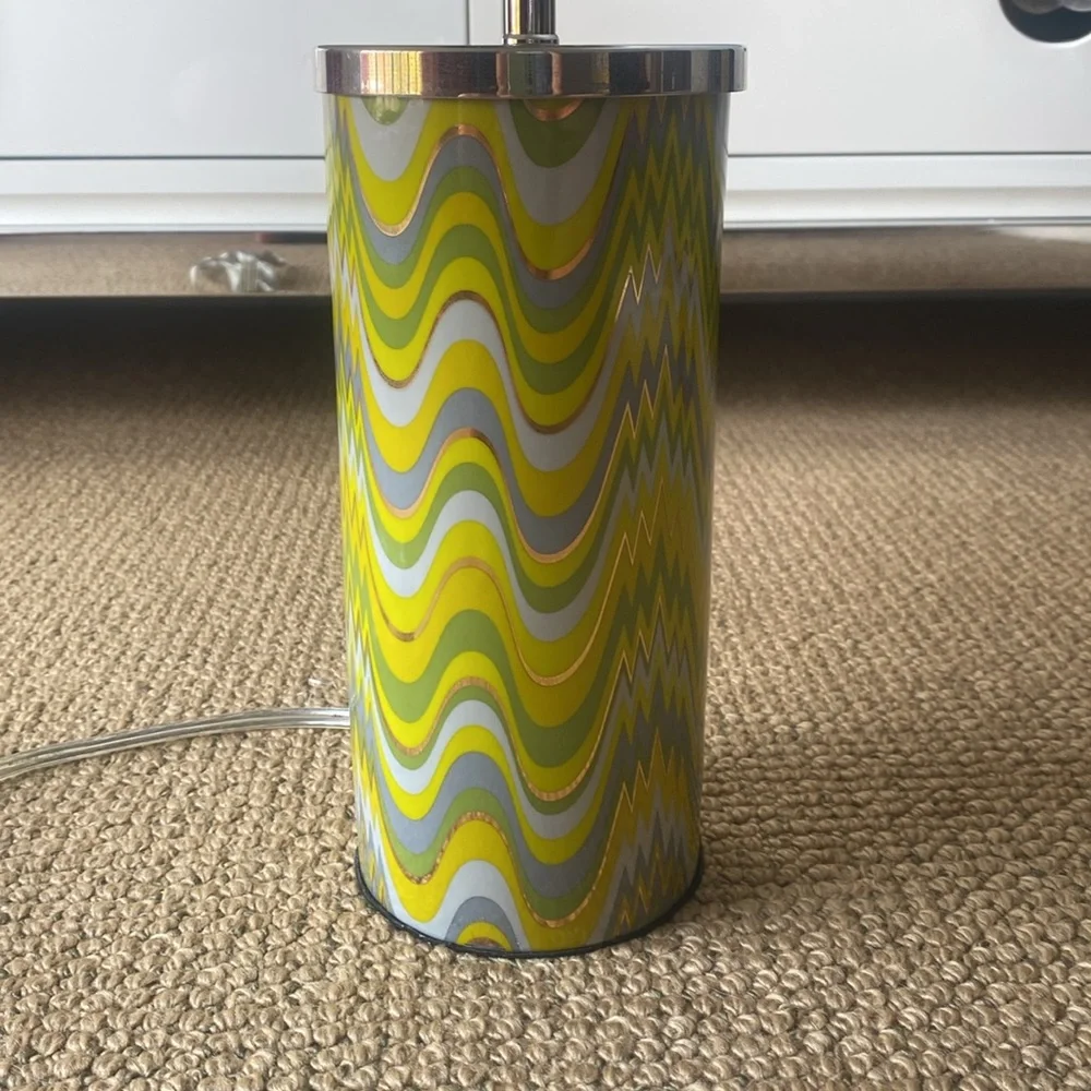Jonathan Adler green Carnaby Acid Palm table lamp